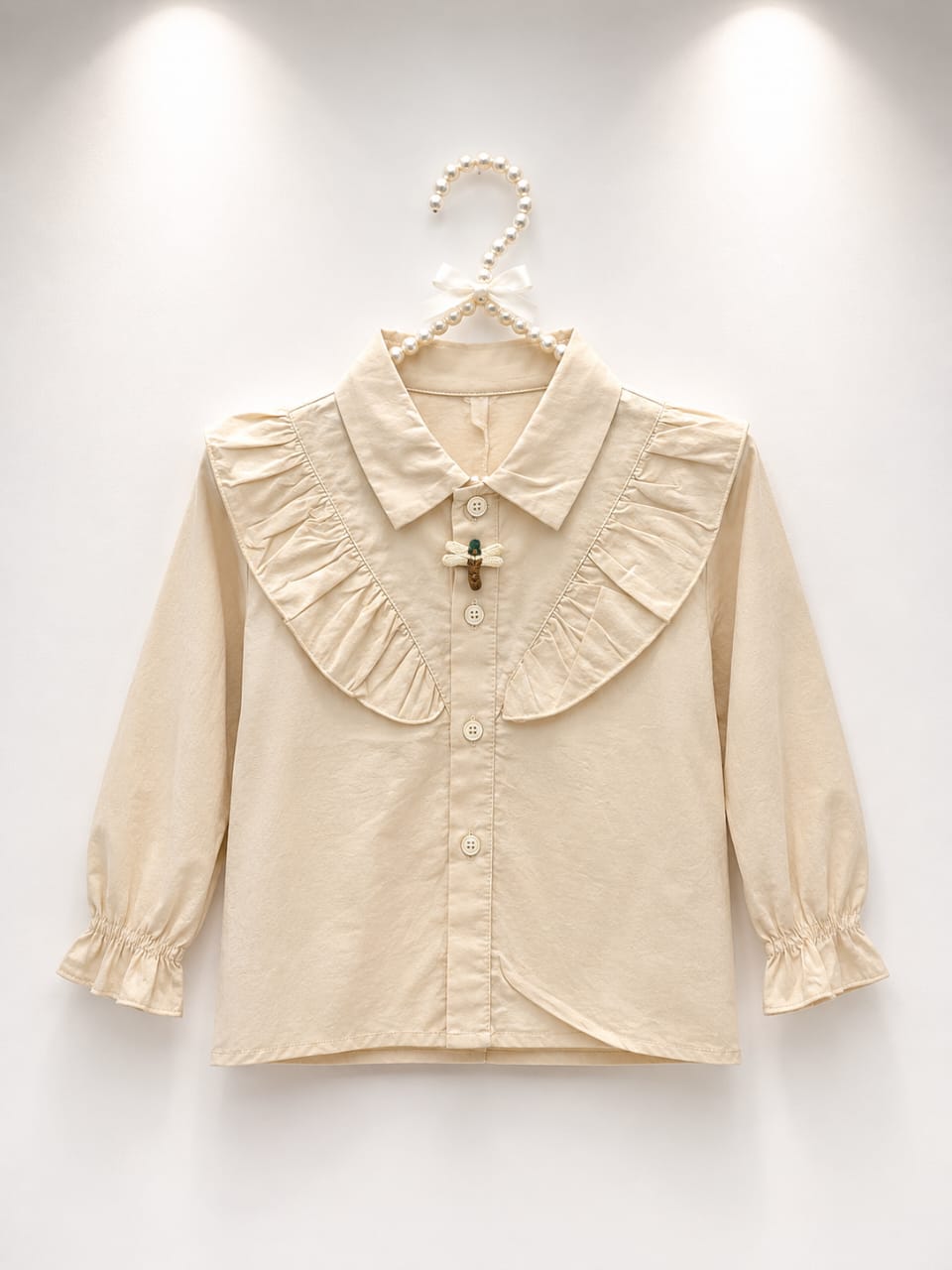 Vintage Cream Button-Up