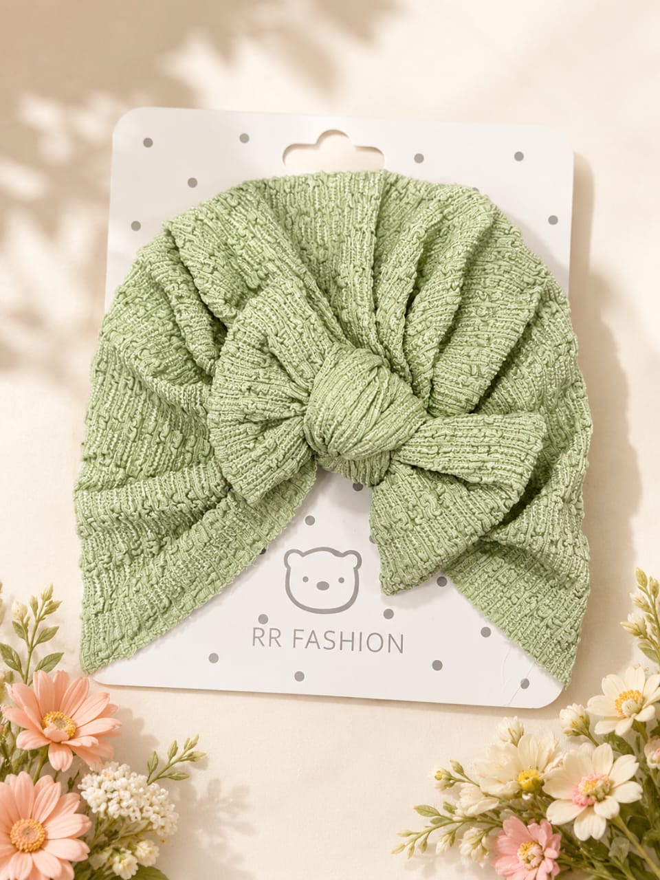 Mint Bow Turban