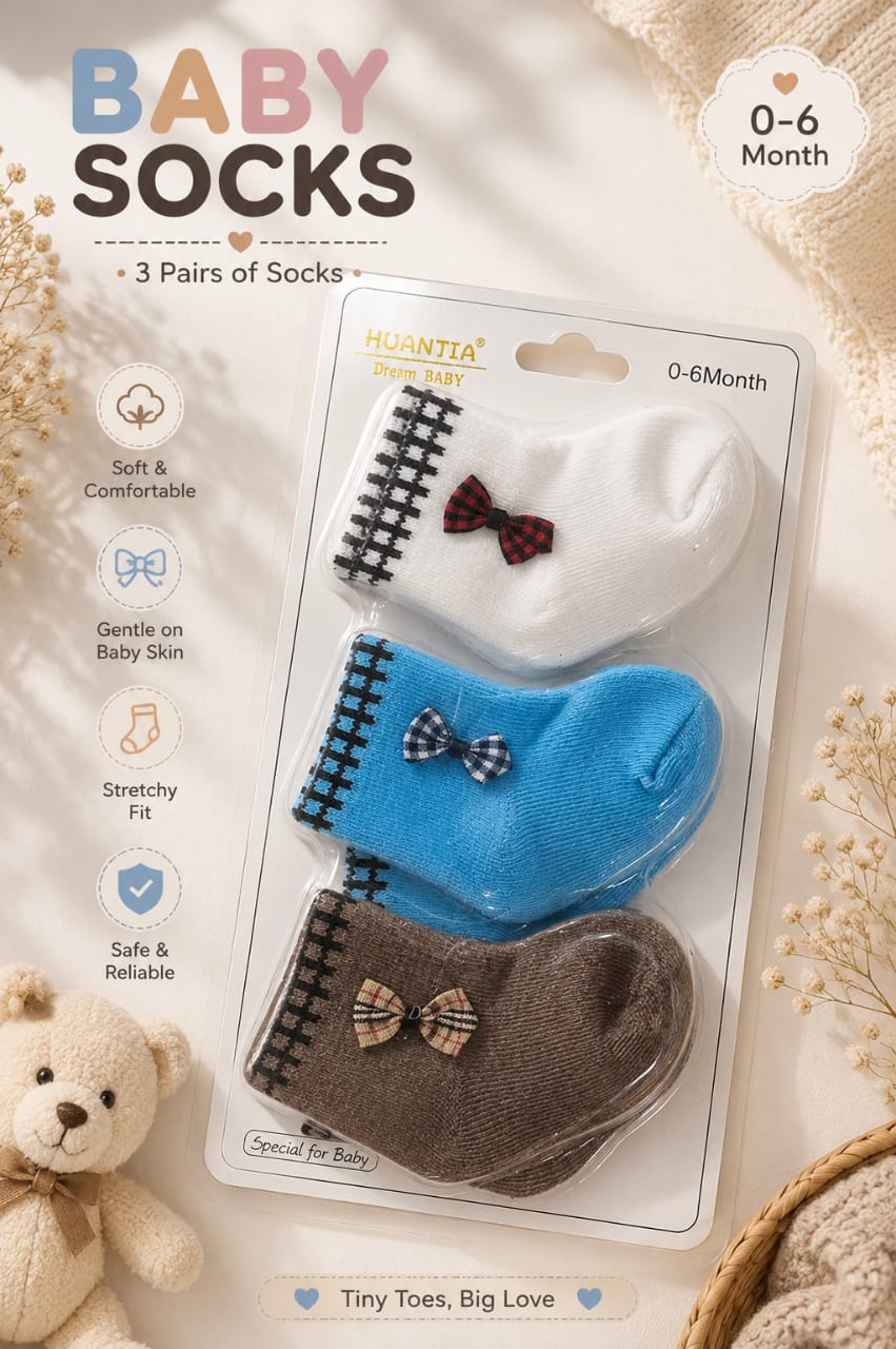 Little Bow Socks Set