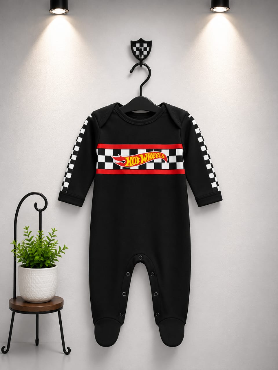 Speedster Racer Baby Romper