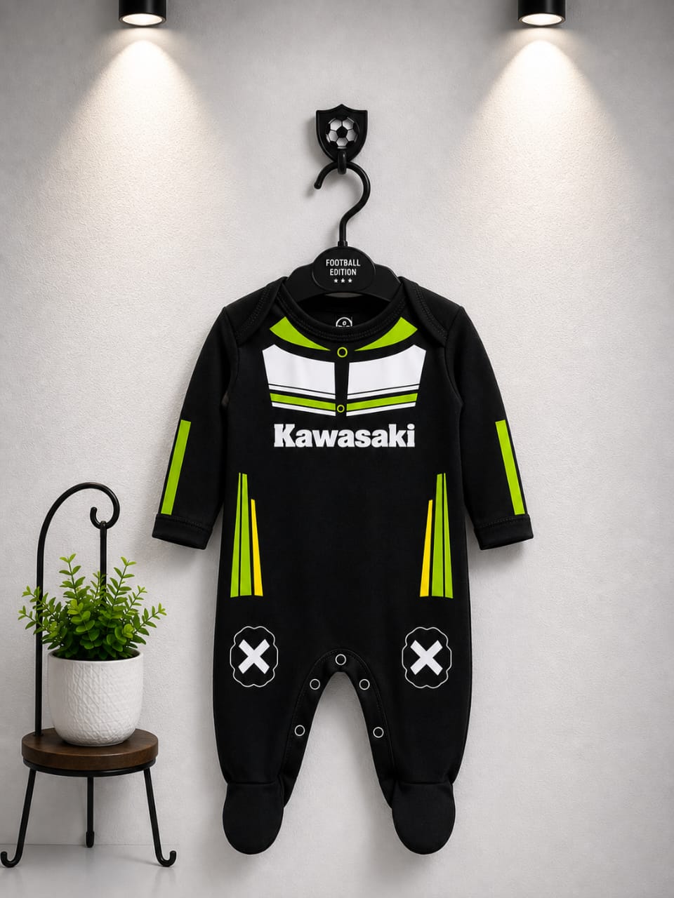 Ninja Rider Baby Romper