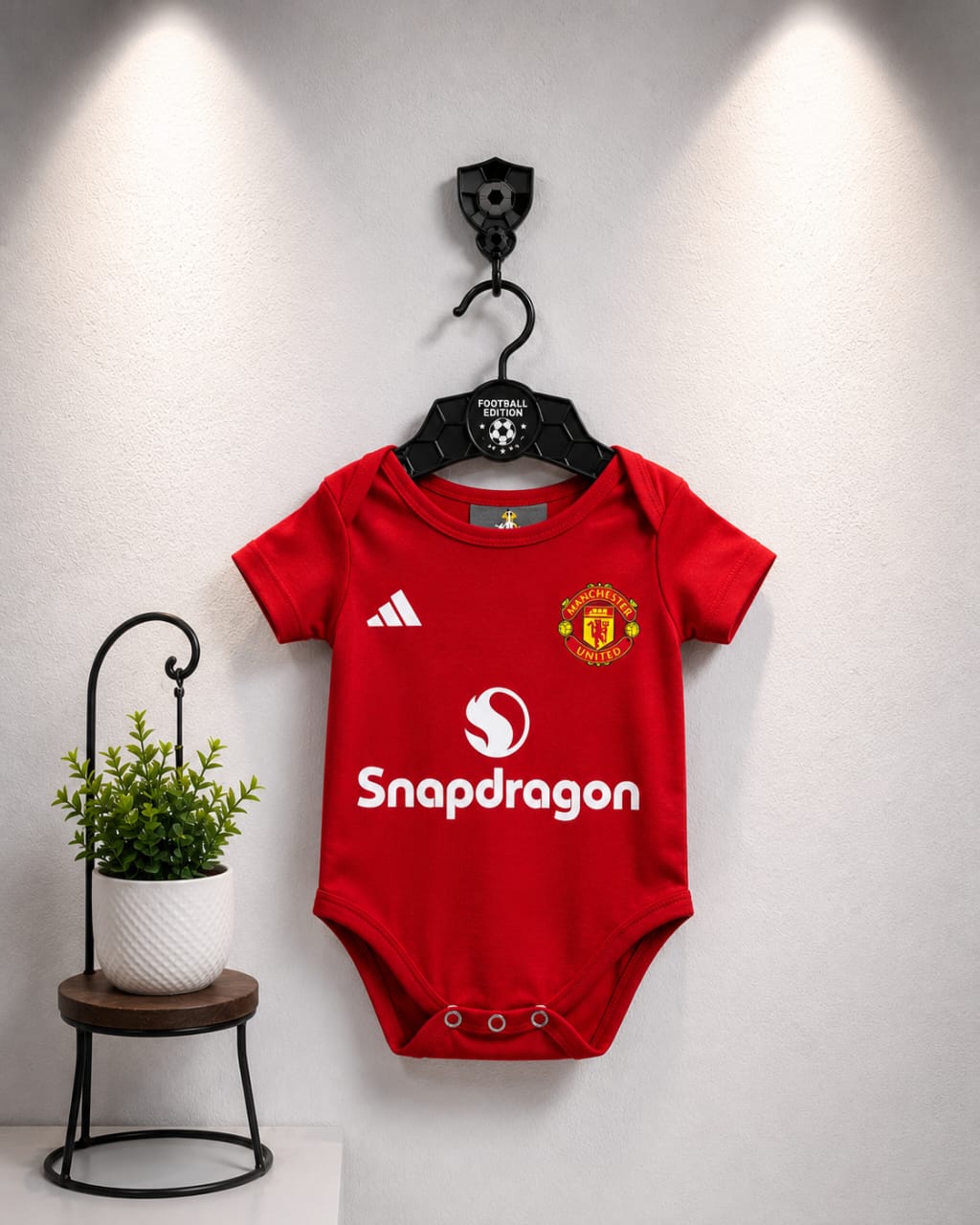 Red Devils Baby Bodysuit