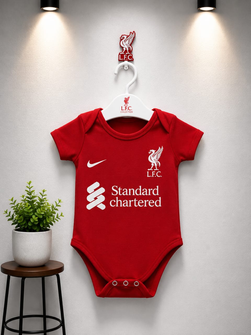 Little Reds Baby Bodysuit