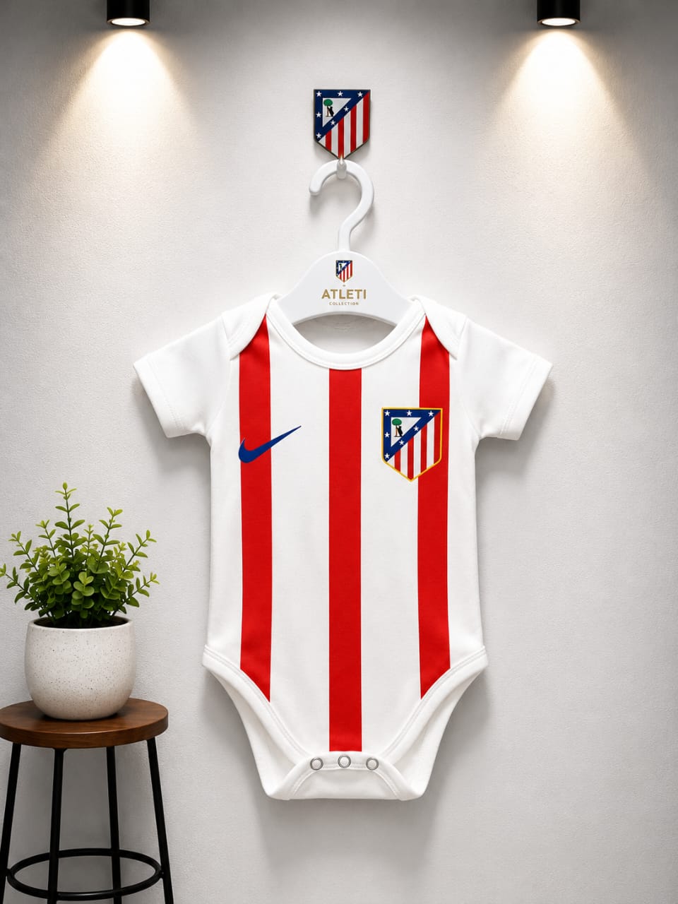Atleti Baby Matchday Romper