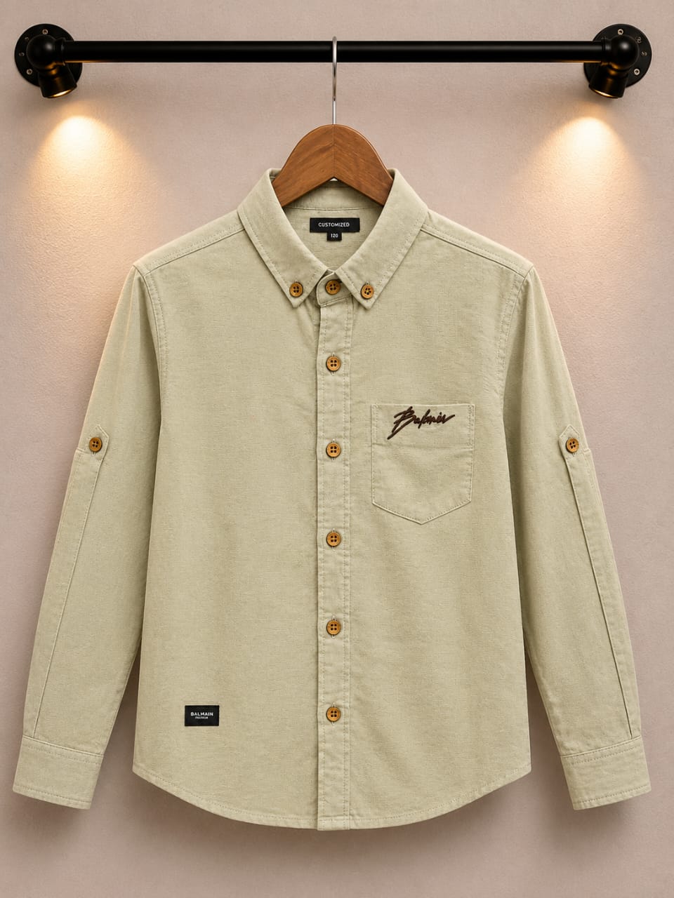 Classic Sand Oxford Shirt