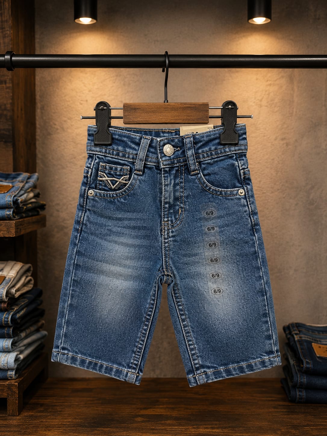 Urban Fade Denim Shorts
