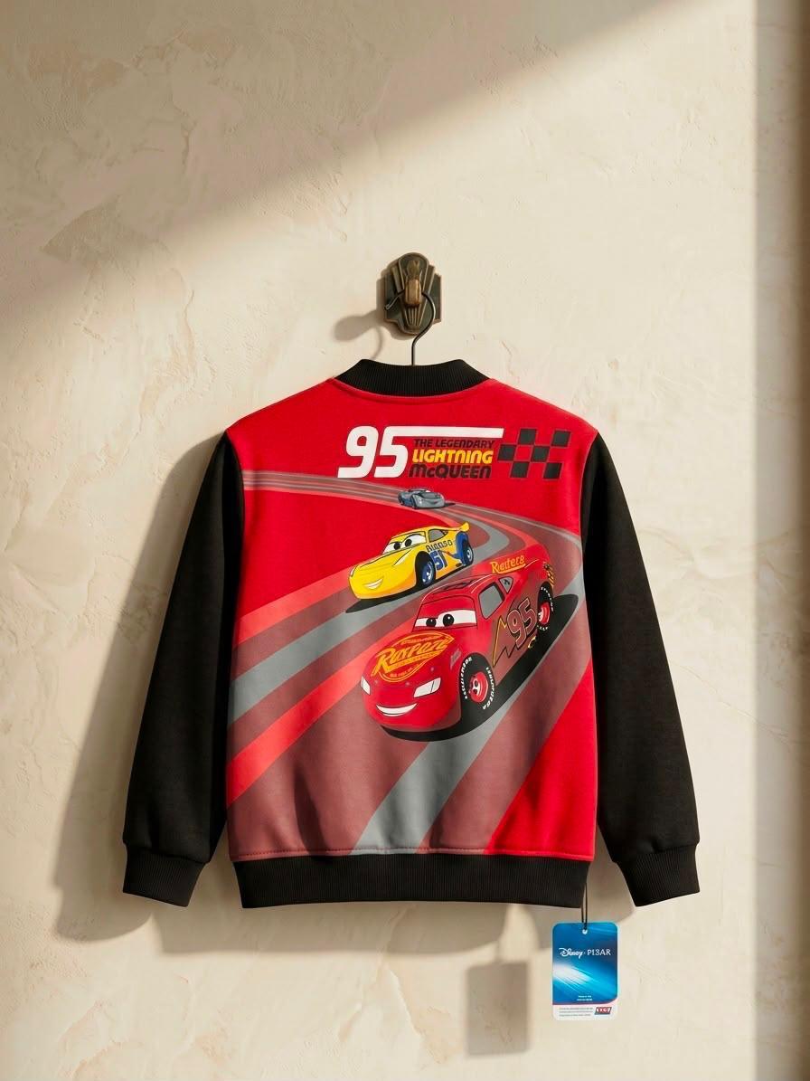 Cars Racing Jacket, T-Shirt & Jogger 3p Set 2