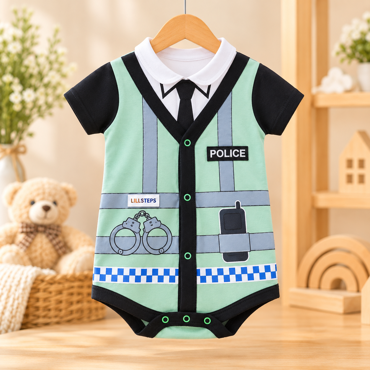 Imported Police Romper